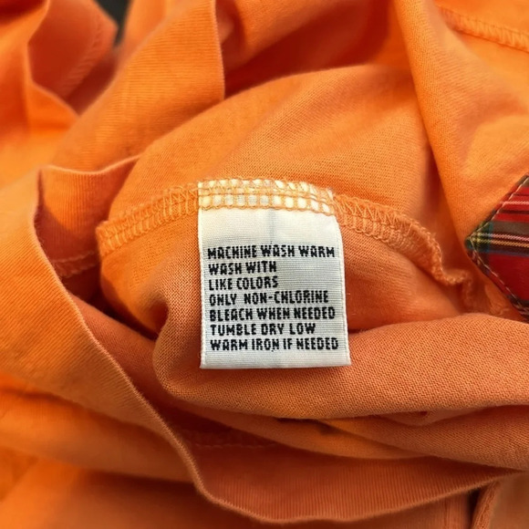 Polo Golf Ralph Lauren men’s orange pima cotton polo shirt size large - Picture 9 of 9